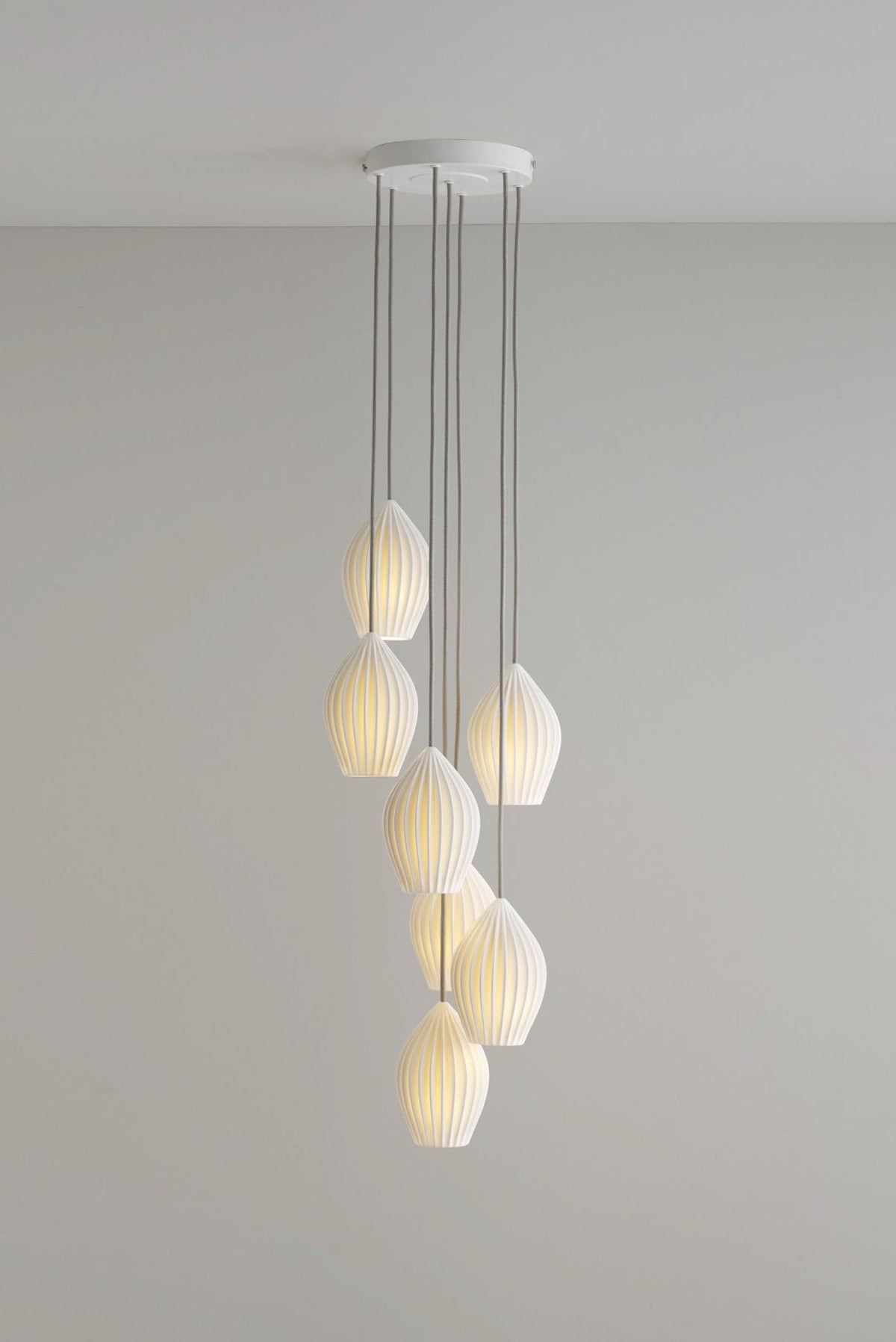 Fin Pendant Grouping of 7