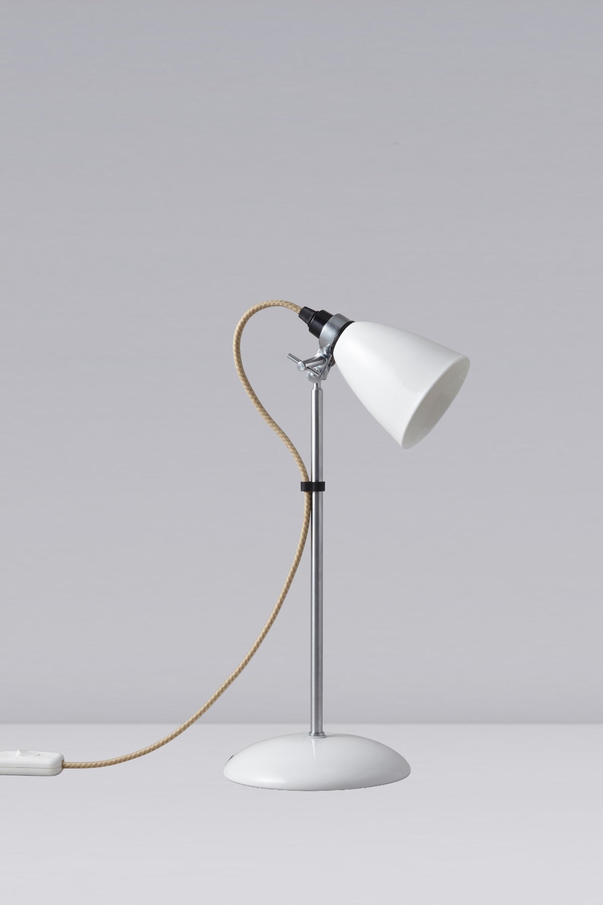 OBTC Product Image, Light Off: Hector Small Dome Table Light, Natural White