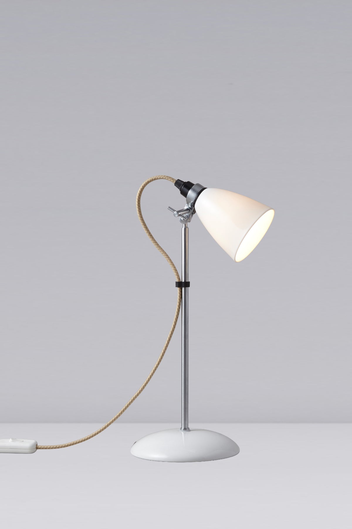 OBTC Product Image, Light On: Hector Small Dome Table Light, Natural White