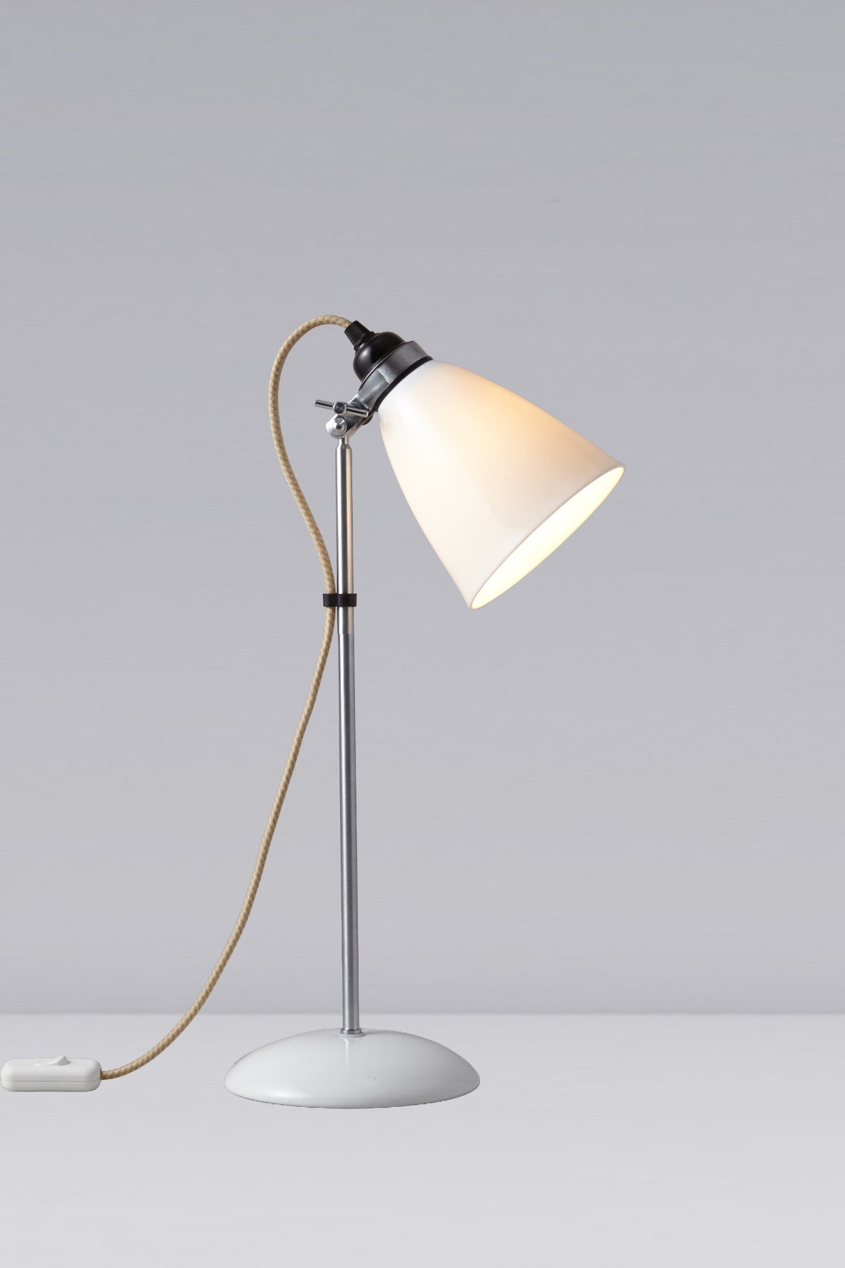 OBTC Product Image, Light On: Hector Medium Dome Table Light, Natural White