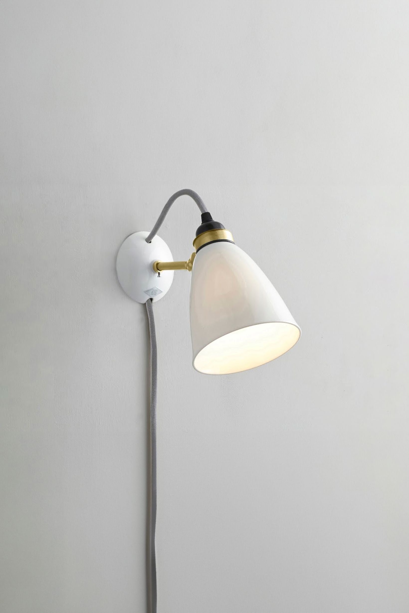 Hector 30 Wall Light, Plug, Switch and Cable