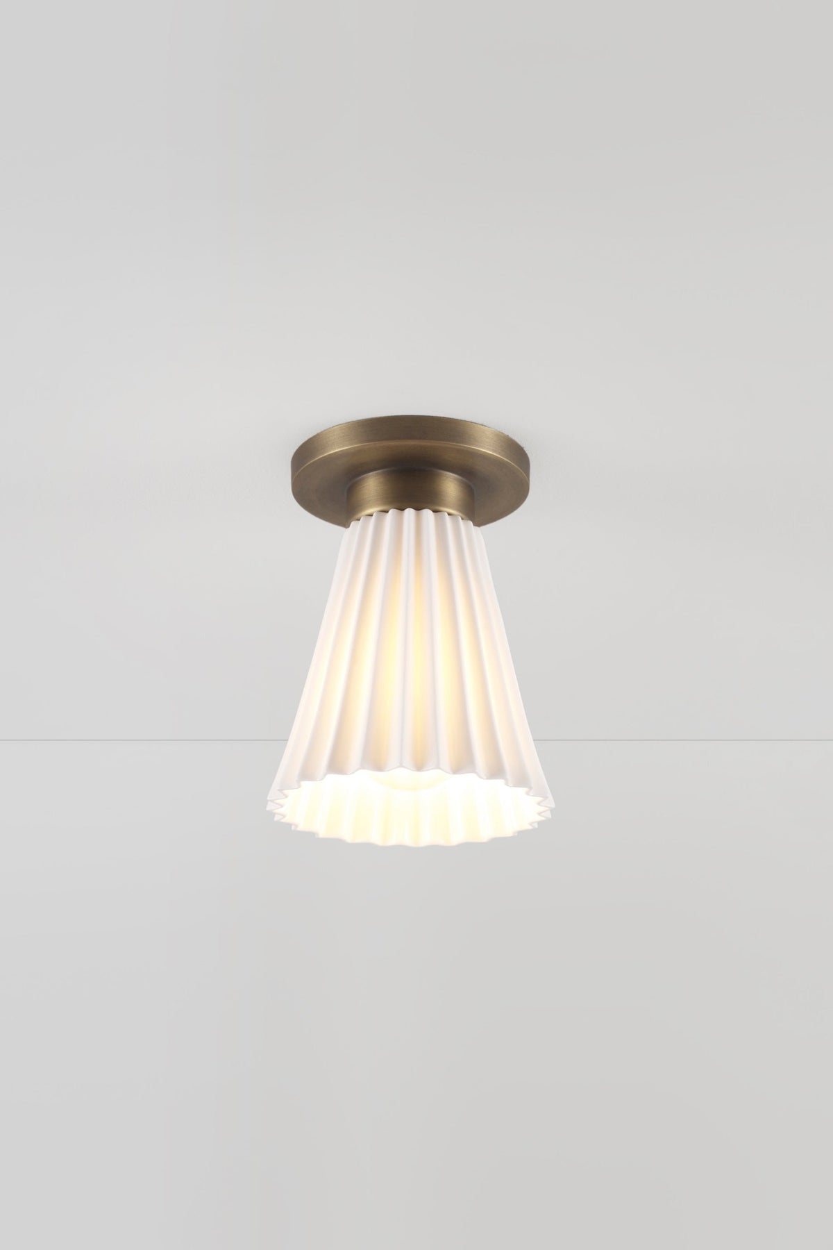 Hector Pleat Medium Ceiling Light