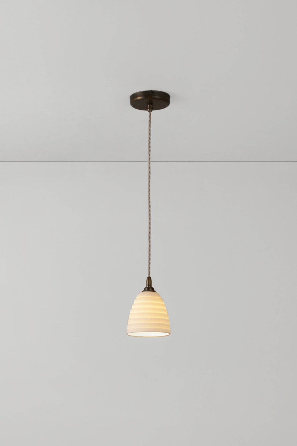 Antique Brass Bibendum Pendant