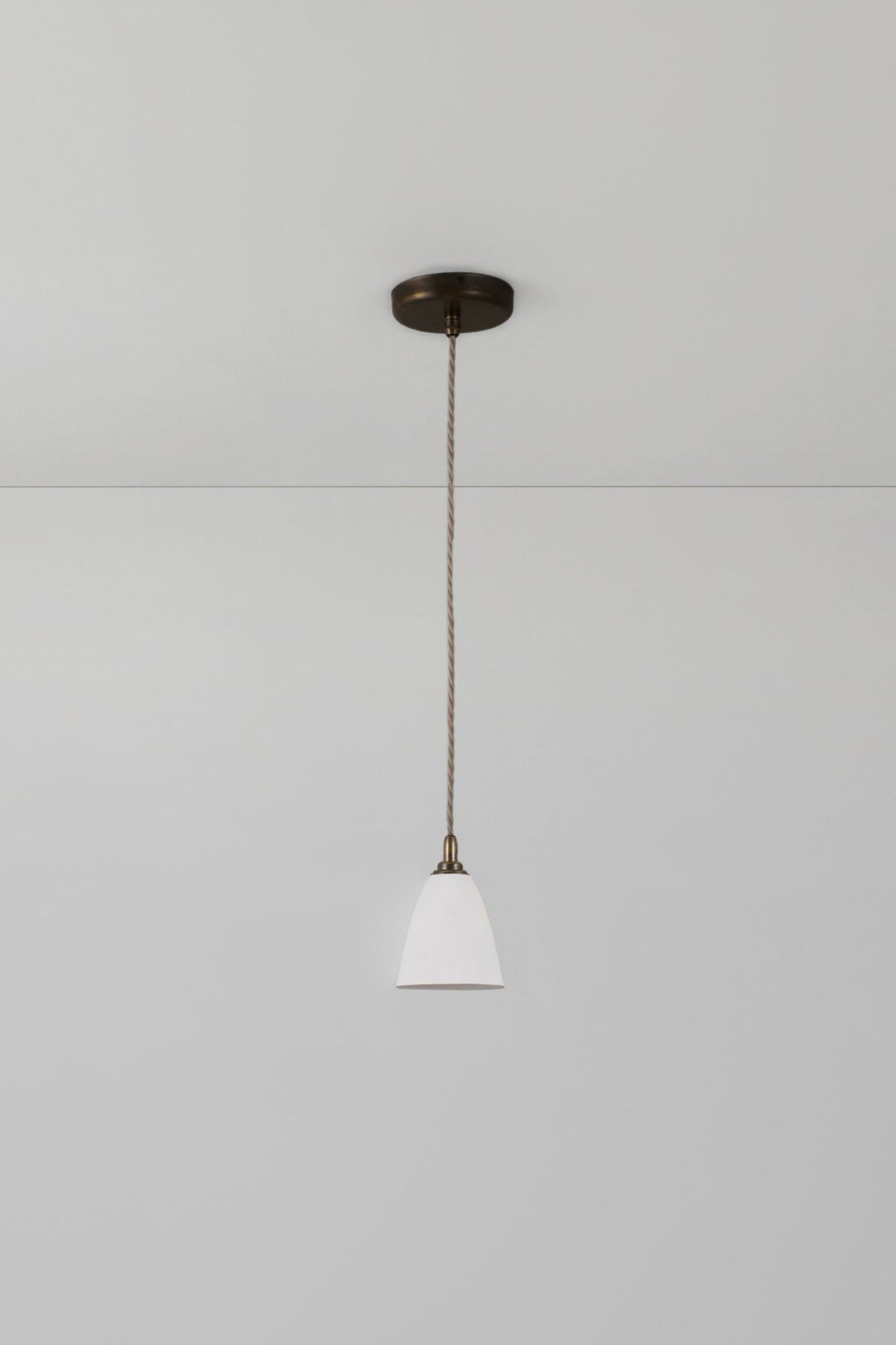 Antique Brass Medium Dome Pendant