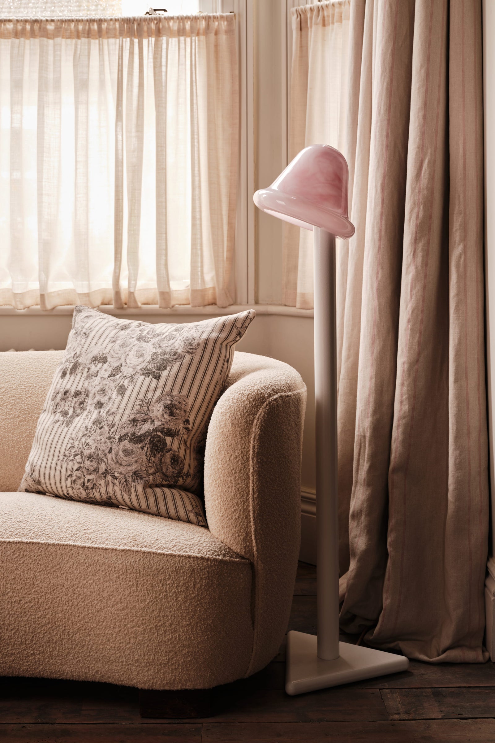 Variant Image for Blanc texturé / Fraise