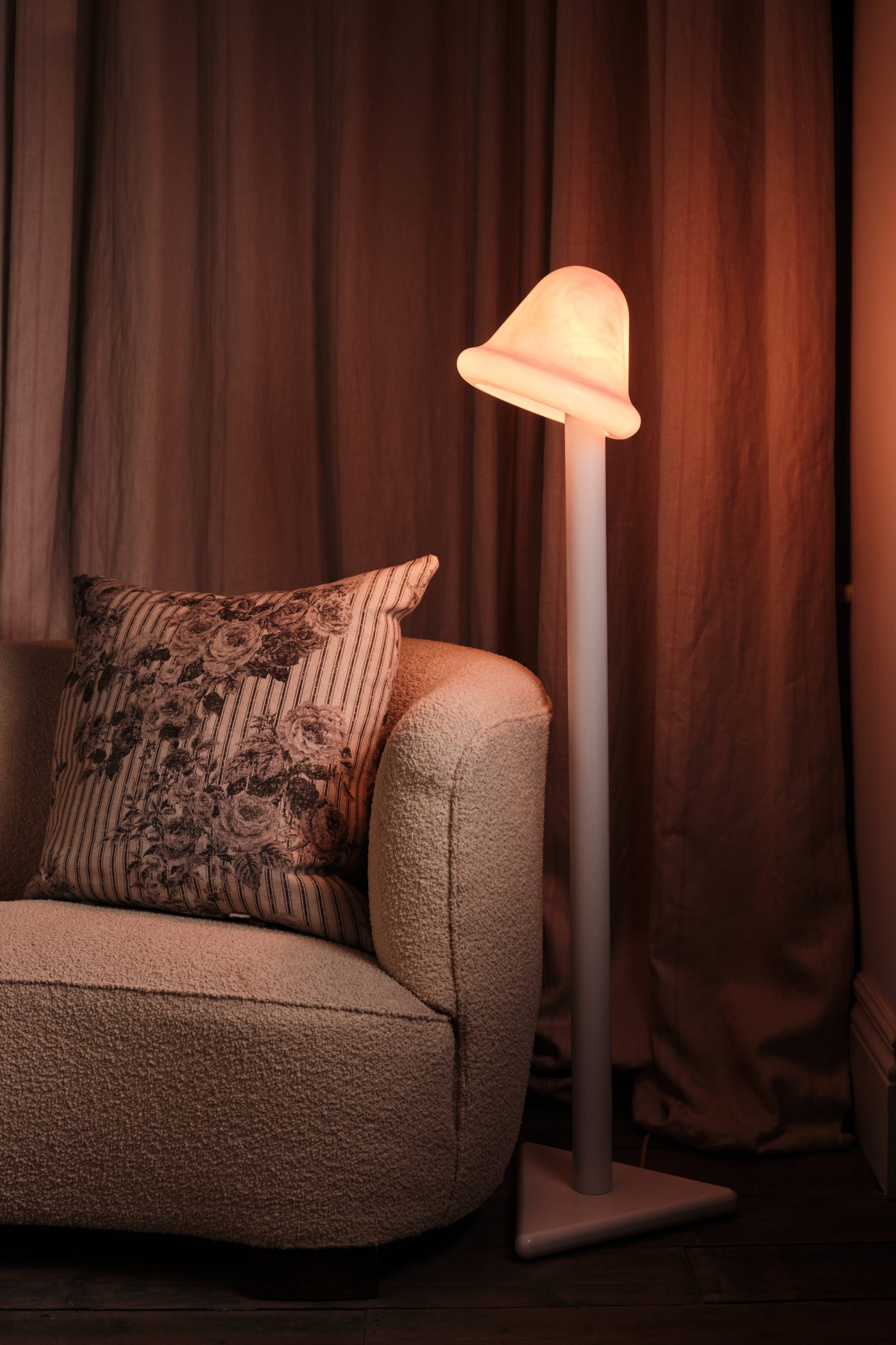 Variant Image for Blanc texturé / Fraise