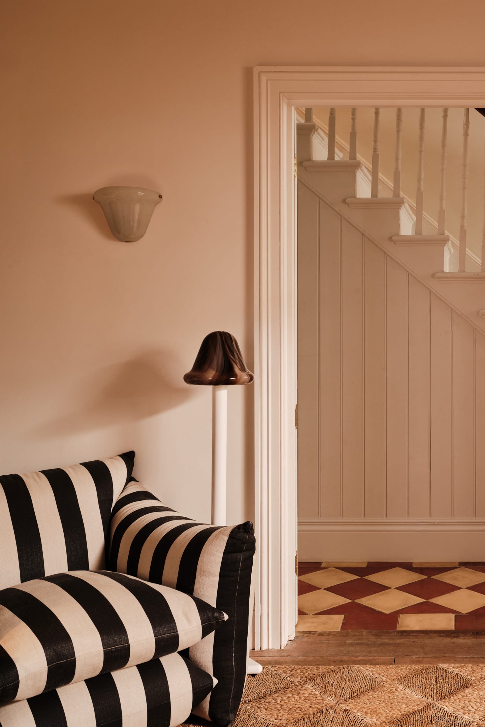 Variant Image for Blanc texturé / Chocolat