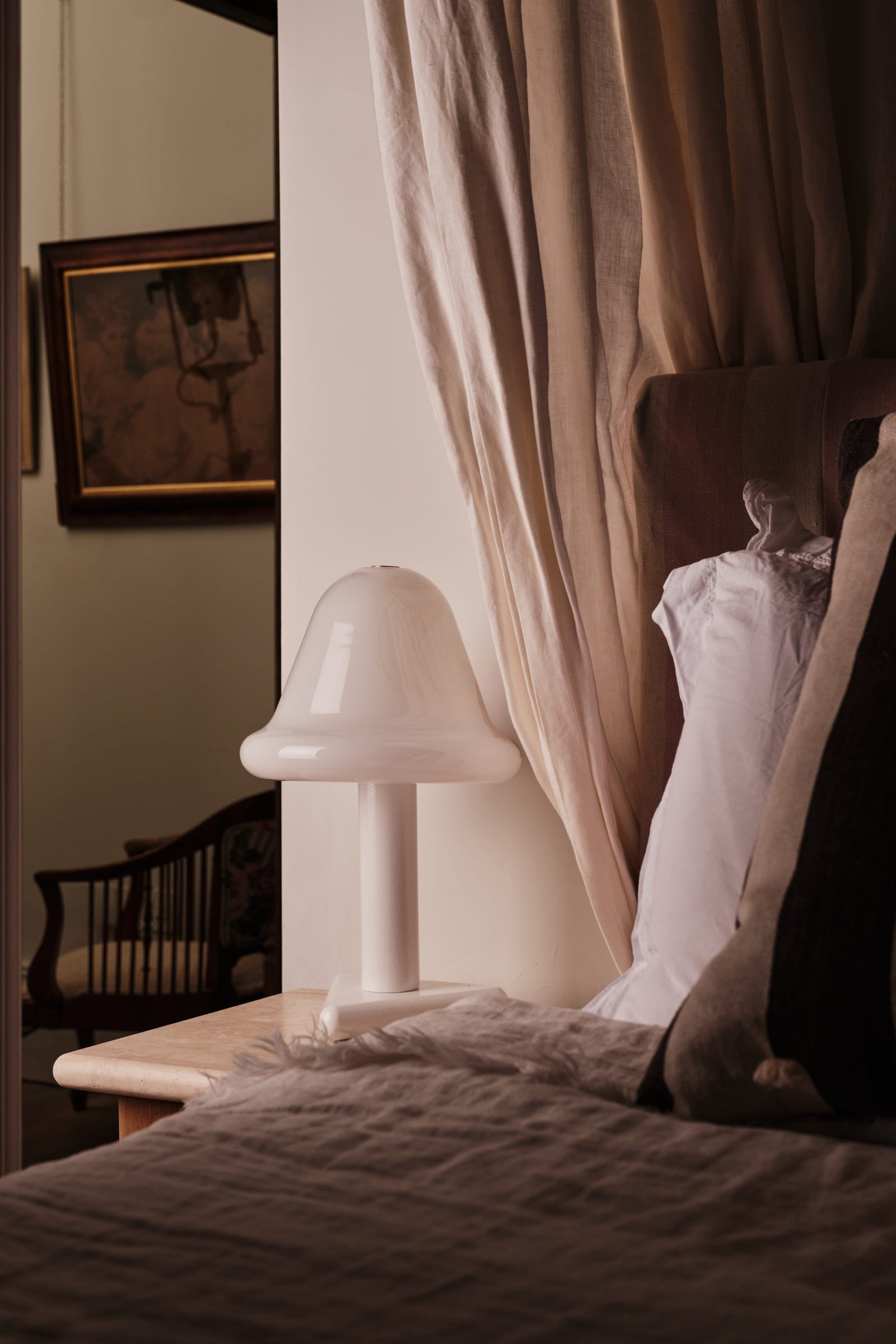 Variant Image for Blanc texturé / Vanille