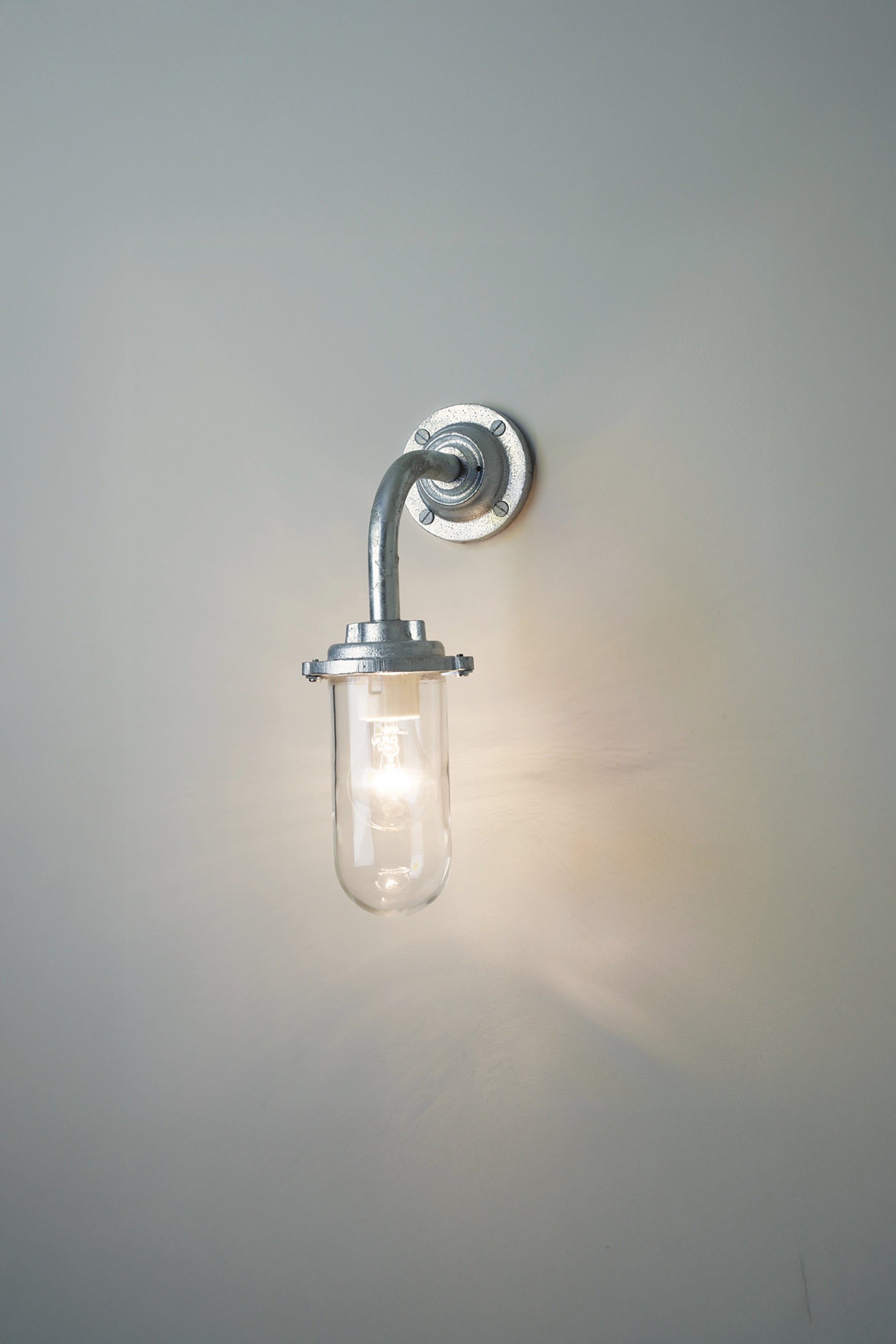Applique coudée, 60W, Fixation murale simple 7672