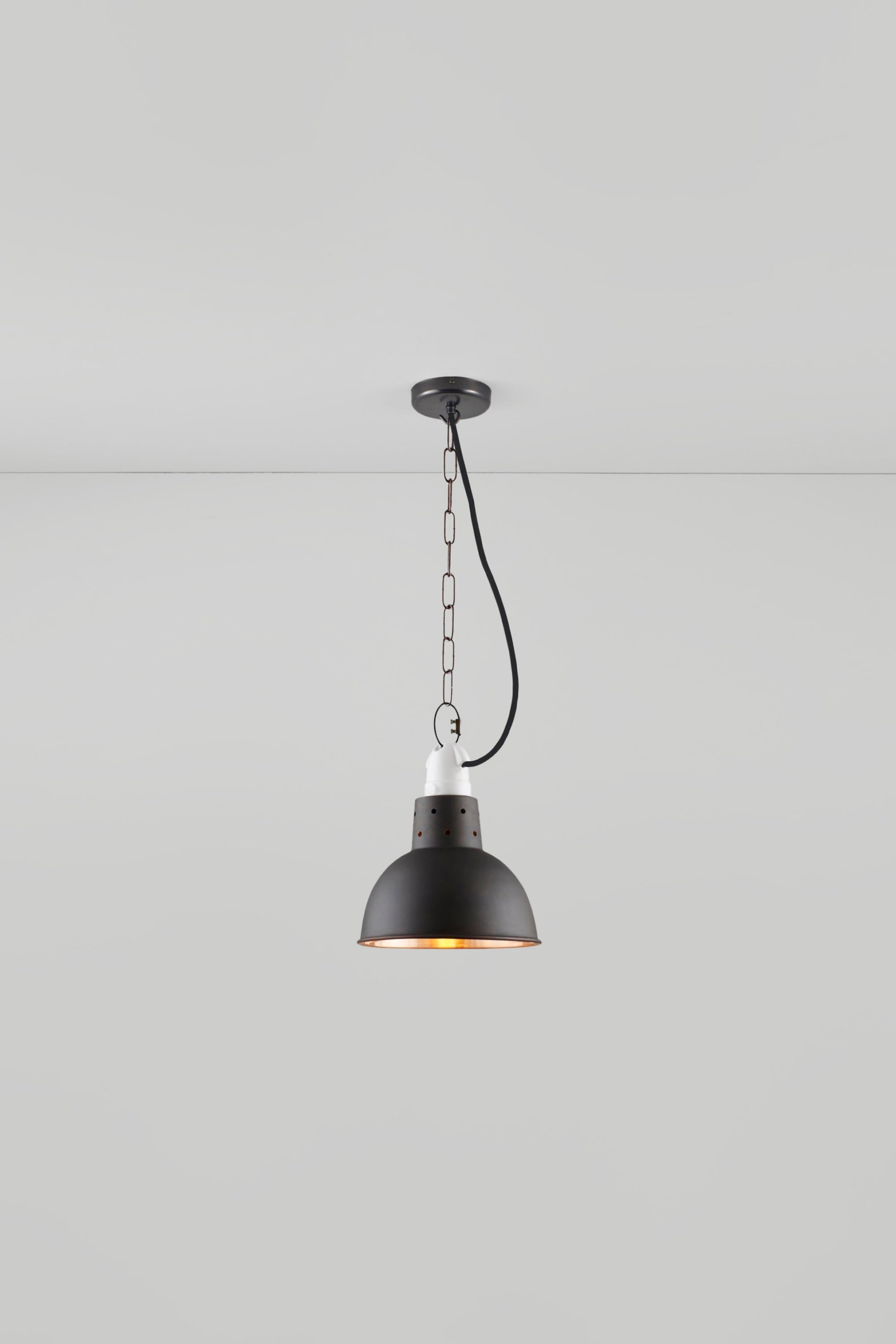 Spun Reflector with Cord Grip Lampholder