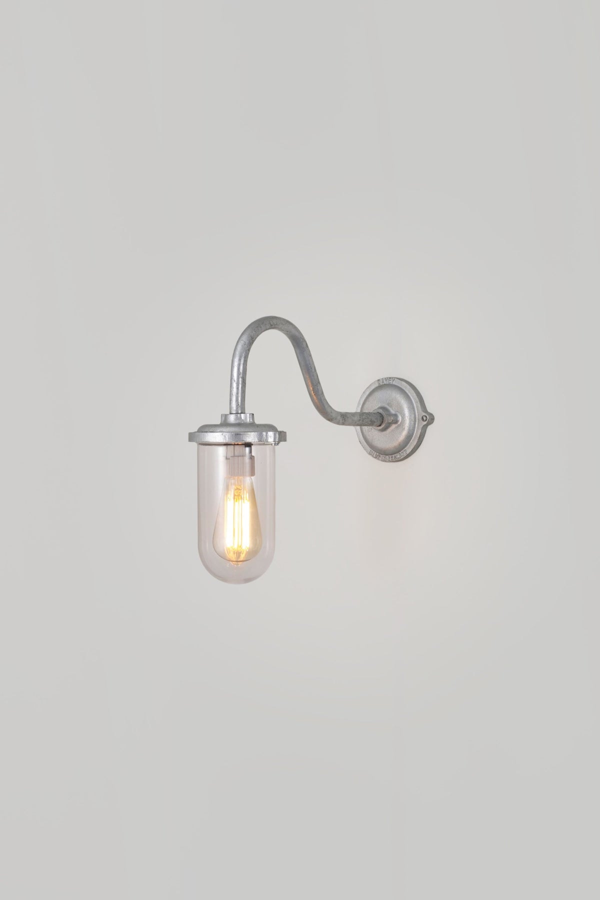 Bracket Light 7672 Wandleuchte mit geschwungenem Arm, 100W