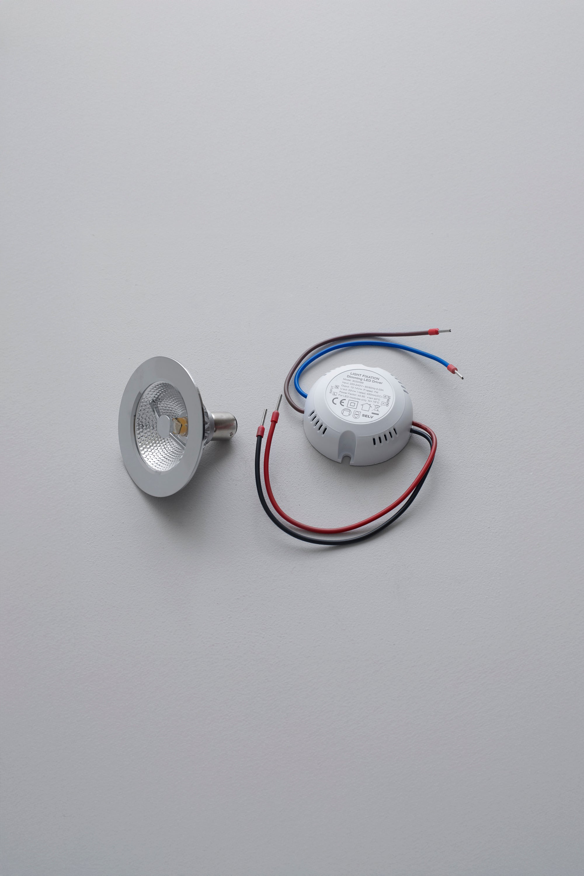 Product Image: Davey Lighting Spare Part – Whitby AR70 LED Spotlight Bulb and Round Dimmable Driver Set for Spotlights